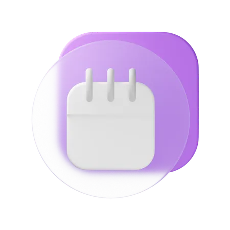 Calendar  3D Icon