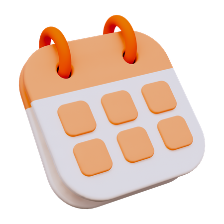 Calendar  3D Icon