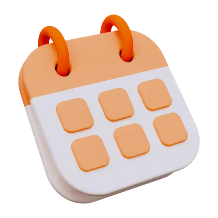 Calendar  3D Icon