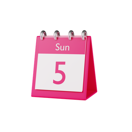 Calendar  3D Icon