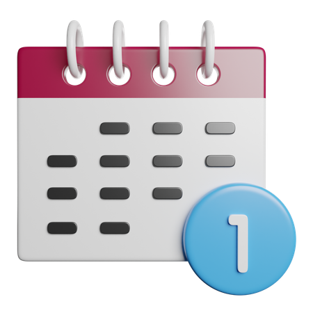 Calendar  3D Icon