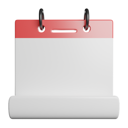 Calendar  3D Icon