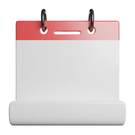 Calendar  3D Icon