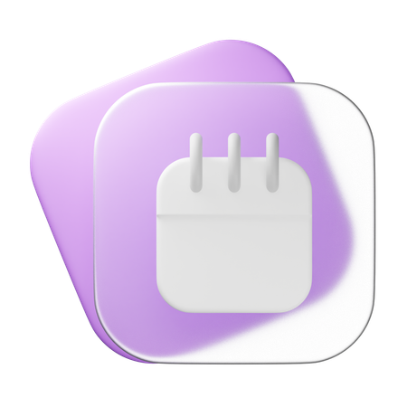 Calendar  3D Icon