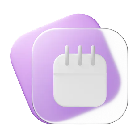 Calendar  3D Icon