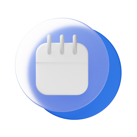 Calendar  3D Icon