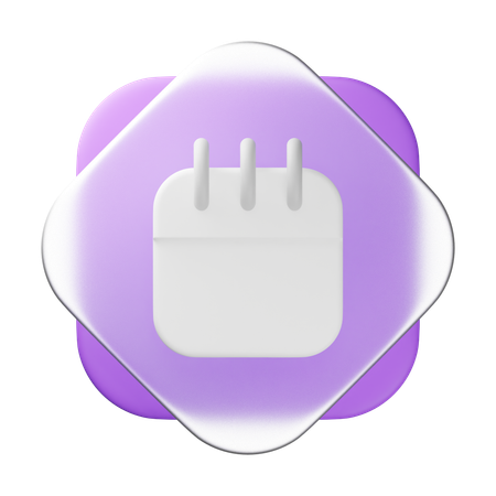 Calendar  3D Icon