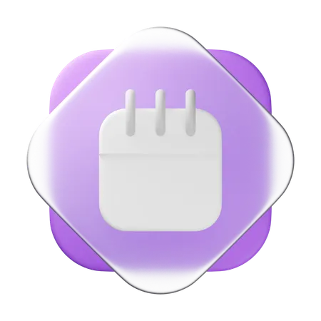 Calendar  3D Icon