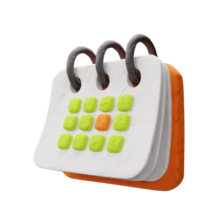 Calendar  3D Icon
