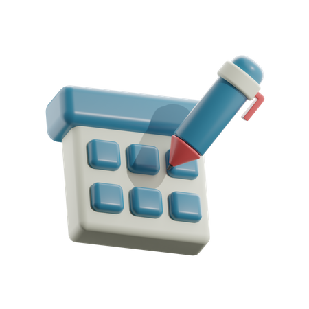 Calendar  3D Icon