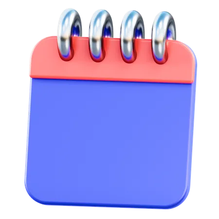 Calendar  3D Icon