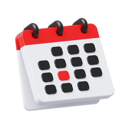 Calendar  3D Icon