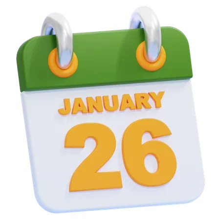 Calendar  3D Icon