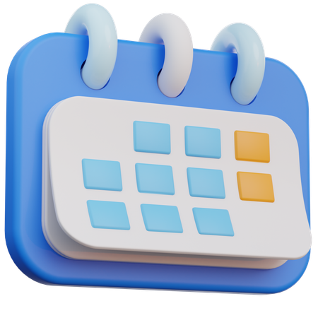 Calendar  3D Icon