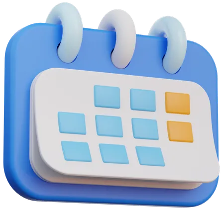 Calendar  3D Icon