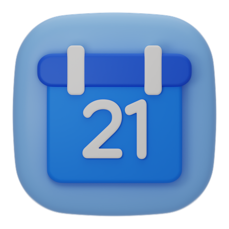 Calendar  3D Icon