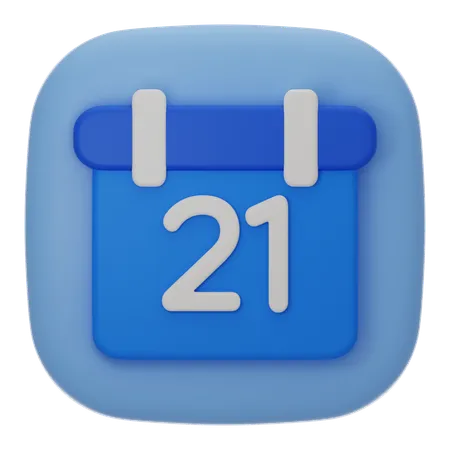 Calendar  3D Icon