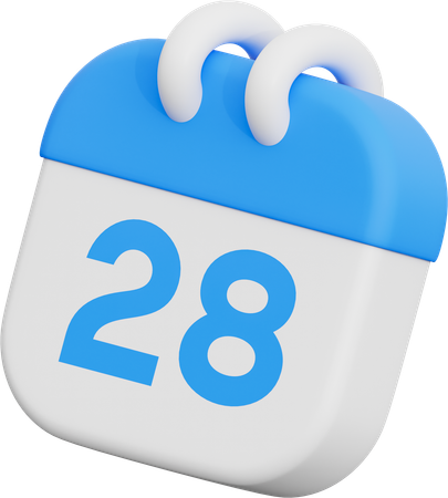 Calendar  3D Icon