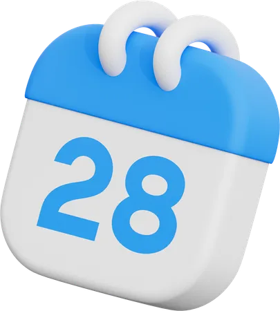 Calendar  3D Icon