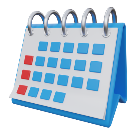 Calendar  3D Icon