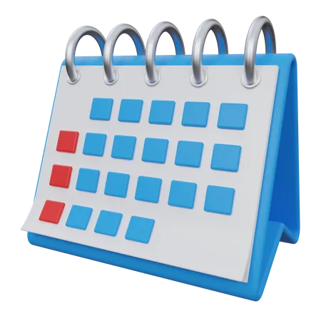 Calendar  3D Icon