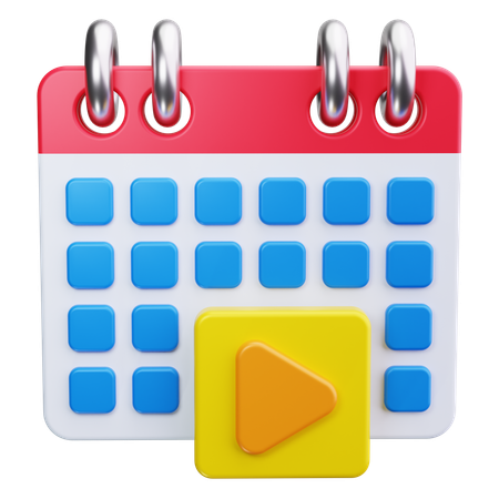 Calendar  3D Icon