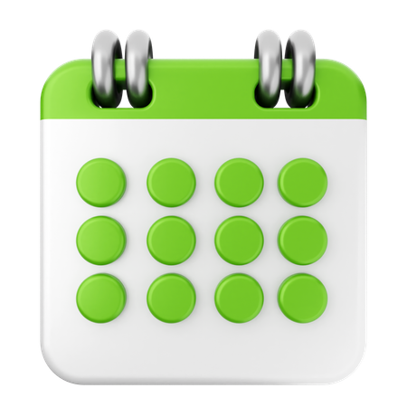 Calendar  3D Icon