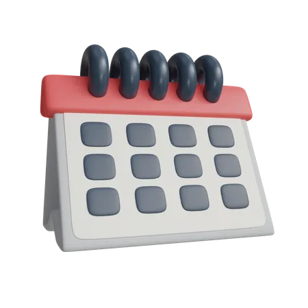 Calendar  3D Icon