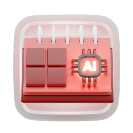 Calendar  3D Icon