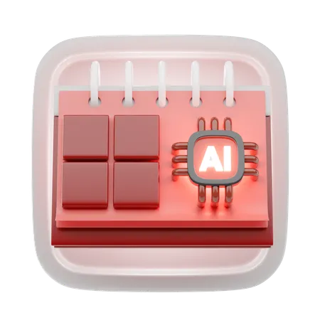 Calendar  3D Icon