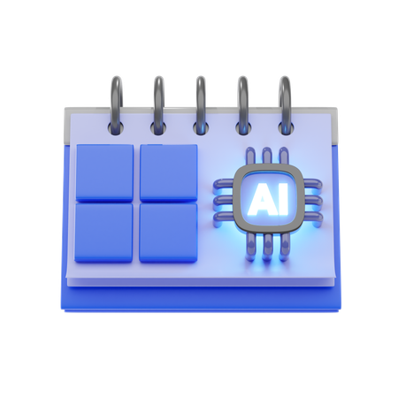 Calendar  3D Icon
