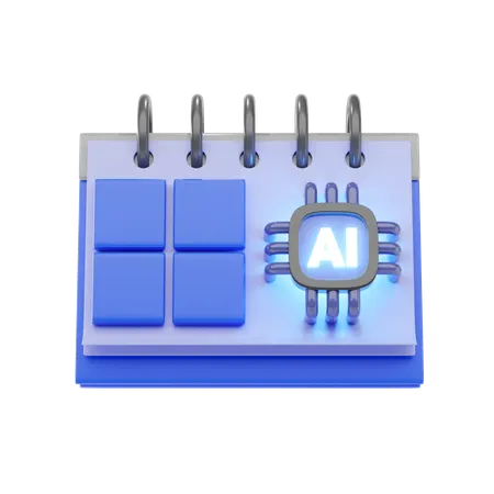 Calendar  3D Icon