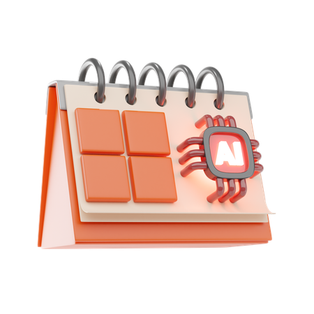Calendar  3D Icon