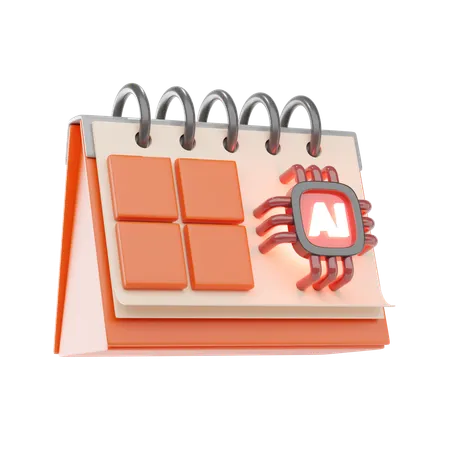 Calendar  3D Icon