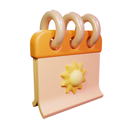 Calendar  3D Icon