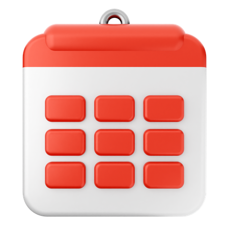 Calendar  3D Icon