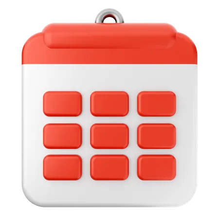 Calendar  3D Icon