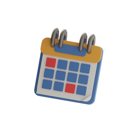 Calendar  3D Icon