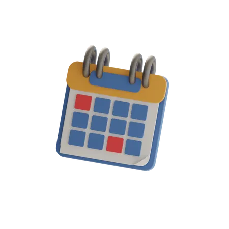 Calendar  3D Icon