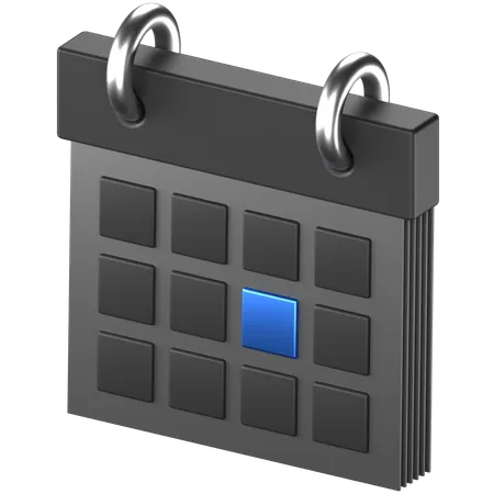 Calendar  3D Icon