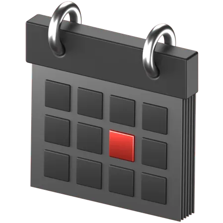 Calendar  3D Icon
