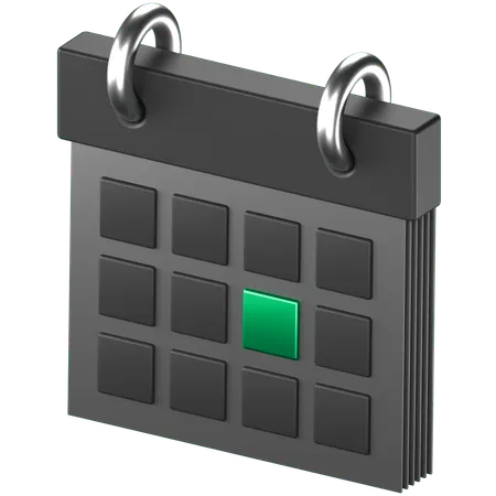 Calendar  3D Icon