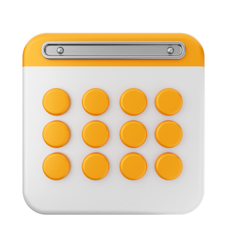 Calendar  3D Icon