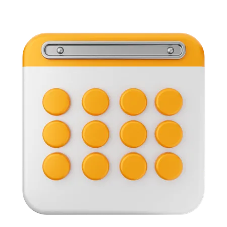 Calendar  3D Icon