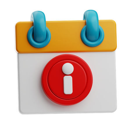 Calendar  3D Icon