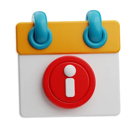 Calendar  3D Icon