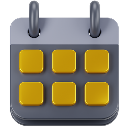 Calendar  3D Icon