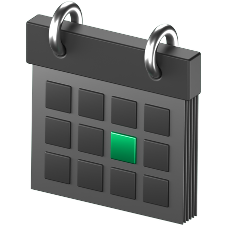 Calendar  3D Icon