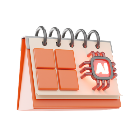 Calendar  3D Icon