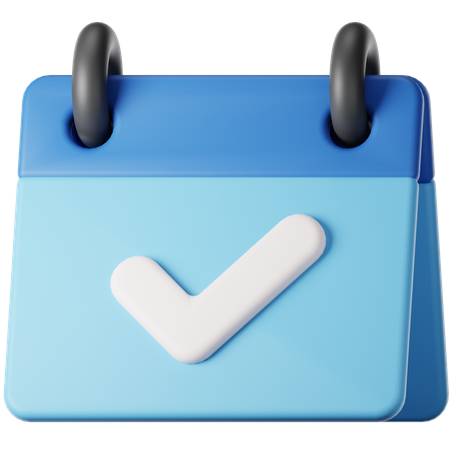 Calendar  3D Icon